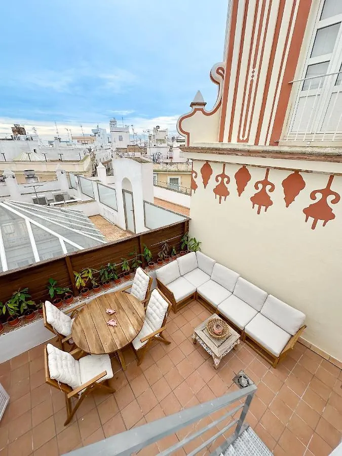 Apartmán Atico El Regidor Cádiz 0*,